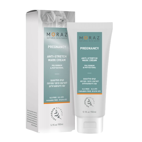 קרם פוליגונום למניעת סימני מתיחה 150 מ"ל מורז | מורז | Moraz.