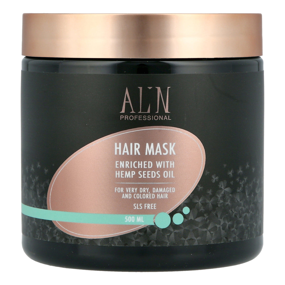 מסכה HEMP לשיער יבש מאוד,צבוע ופגום  ללא מלח 500 ALIN | אלין