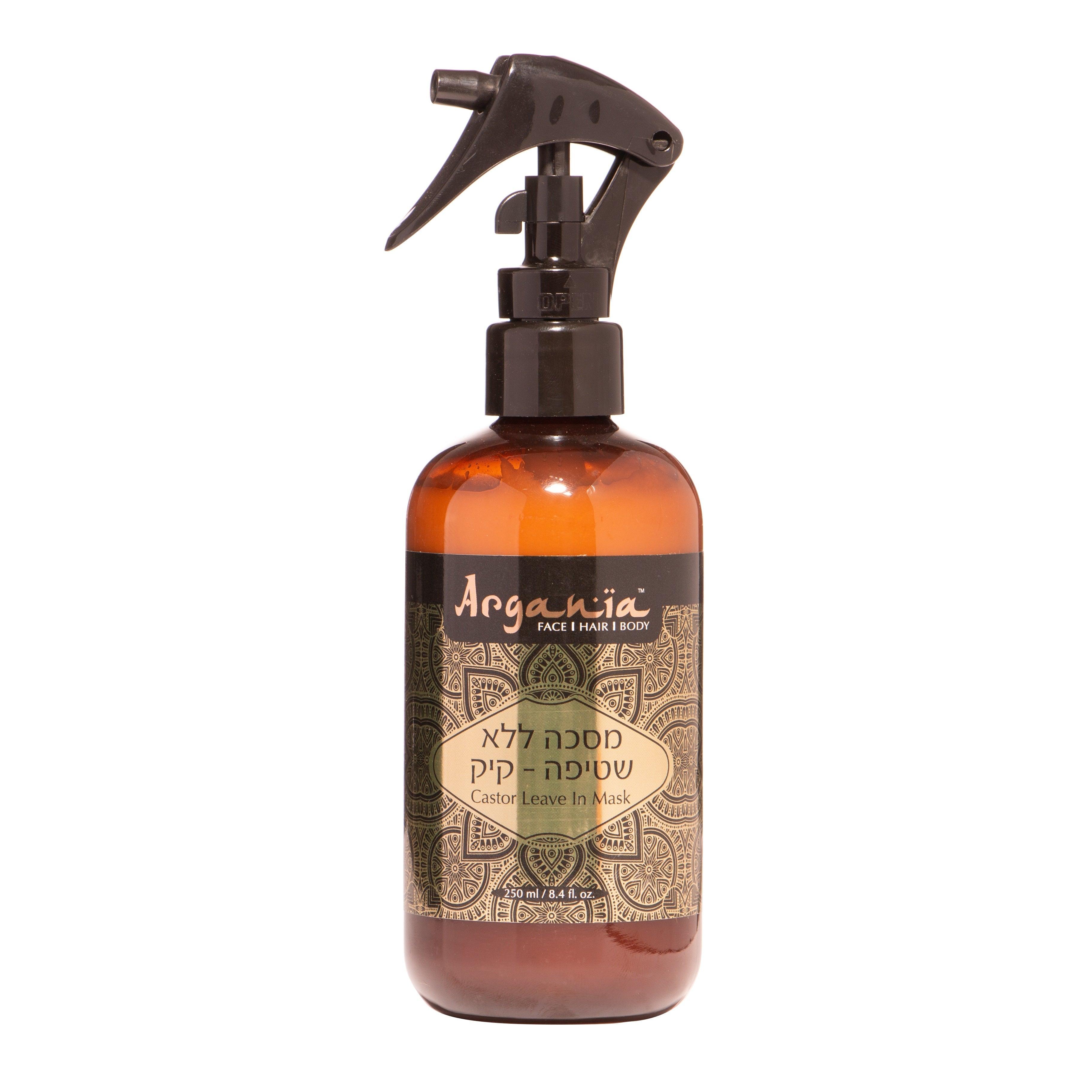 מסיכת שיער קיק ARGANIA ללא שטיפה - חיזוק ומניעת נשירה