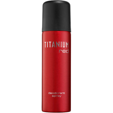TITANIUM | טיטניום - RED Deodorant Spray | דאודורנט ספריי מבושם לגבר (180 מ"ל)