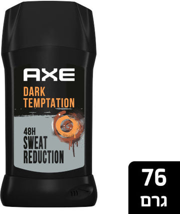 אקס דאודורנט סטיק לגבר דארק טמפטיישן אנטי-פרספירנט בארומה שוקולד מריר