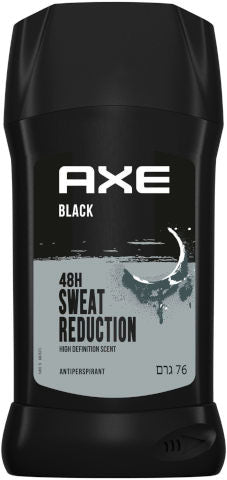 אקס בלאק סטיק דאודורנט אנטיפרספירנט לגבר, הגנה מירבית 48 שעות