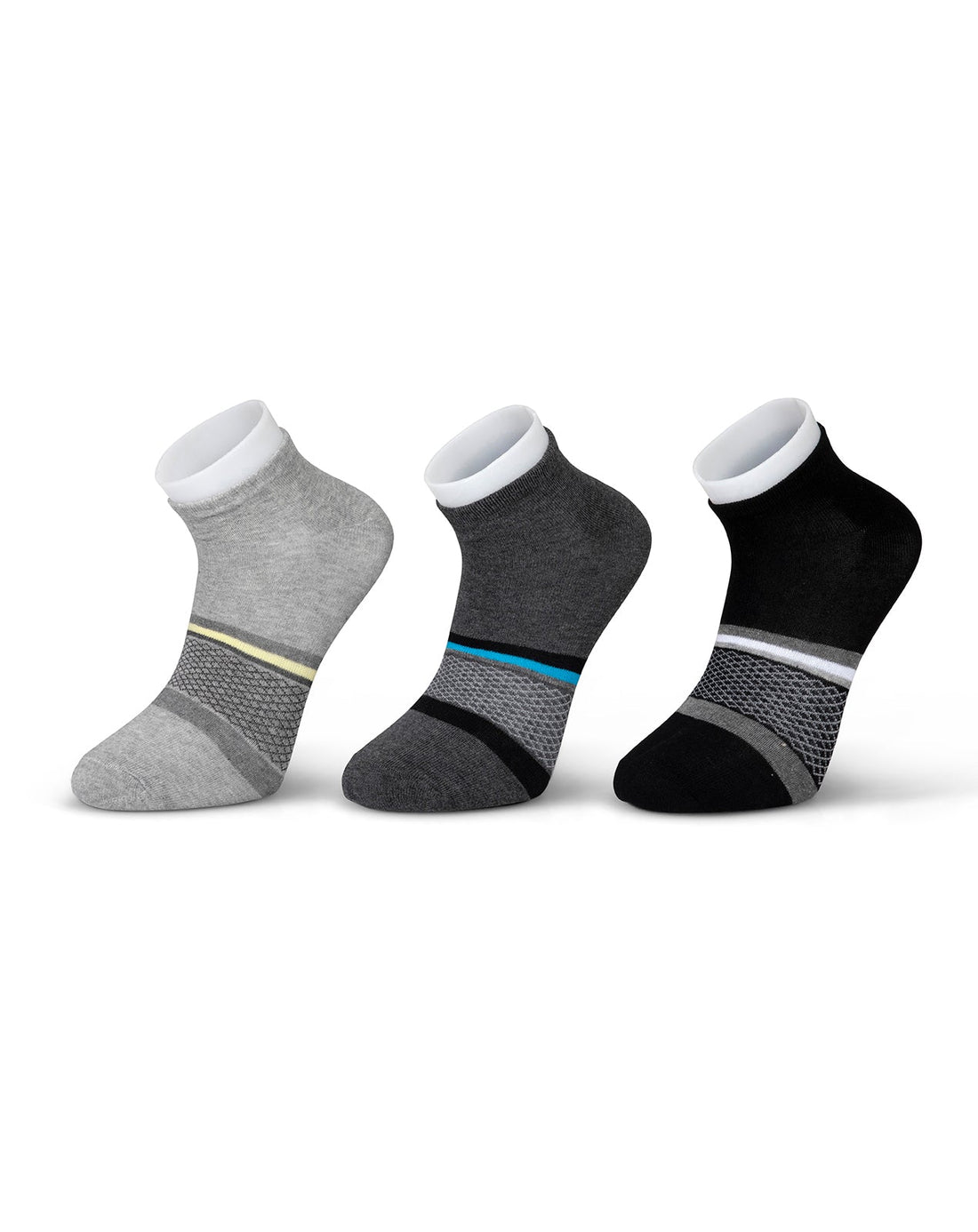 גרבי קרסול גבר - 3 זוגות.