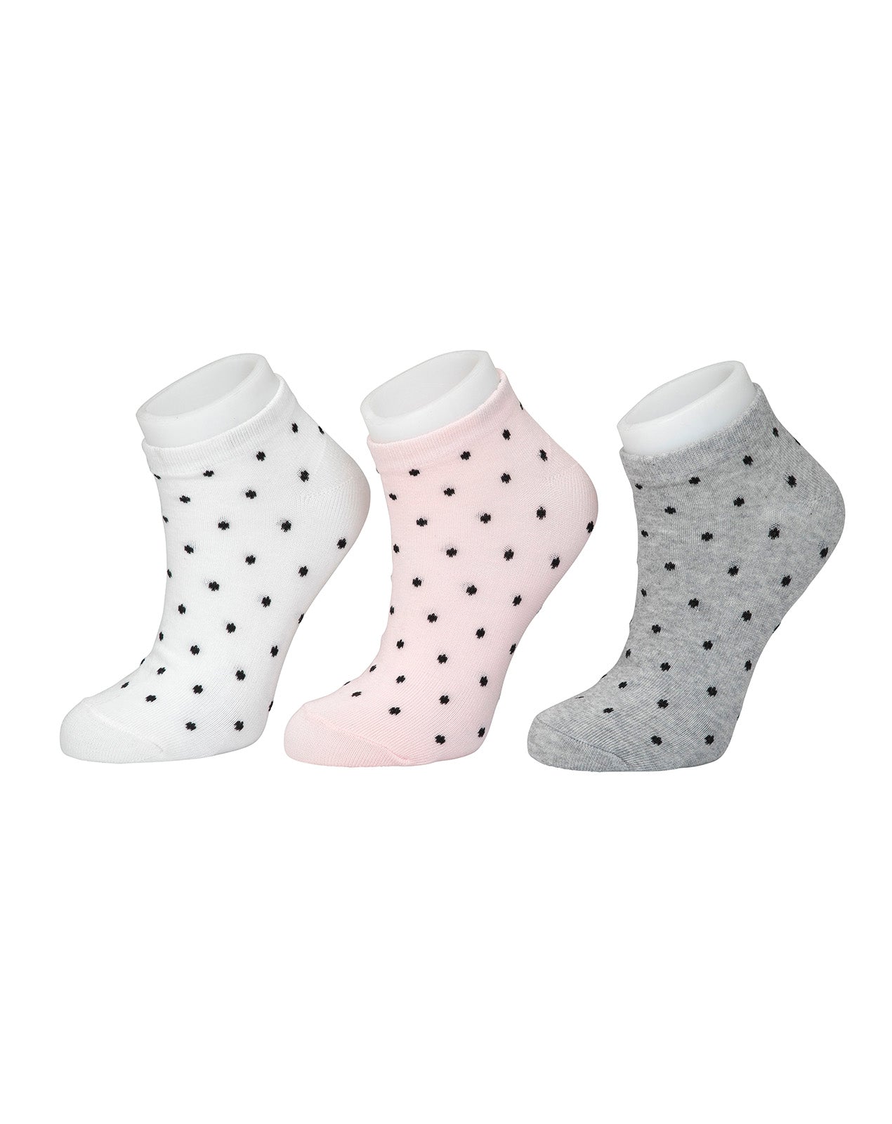 גרבי קרסול כותנה ארוכות לנשים - 3 זוגות נוחות ואיכותיות במיוחד