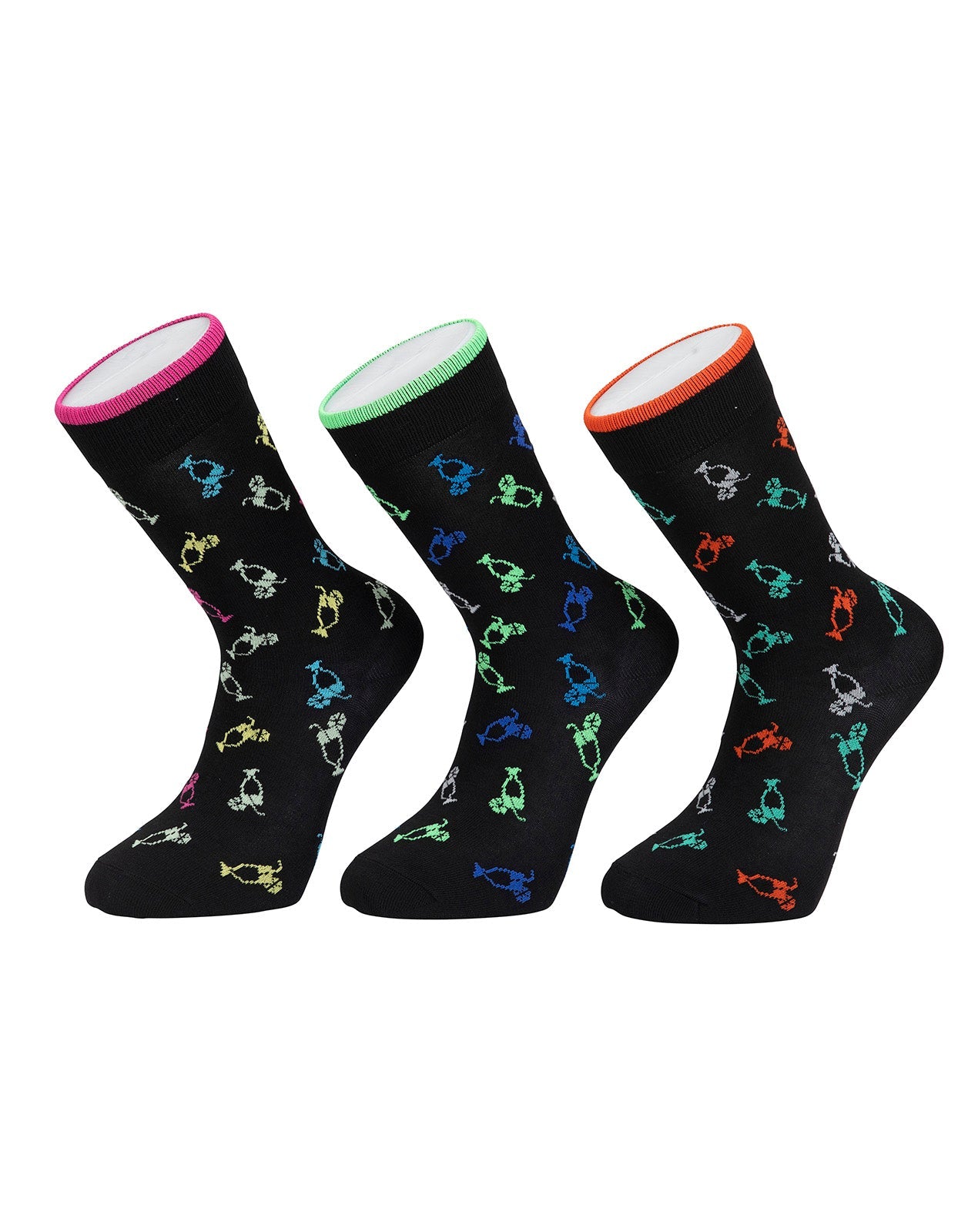 גרבי גבר מכותנה - 3 במארז (B).