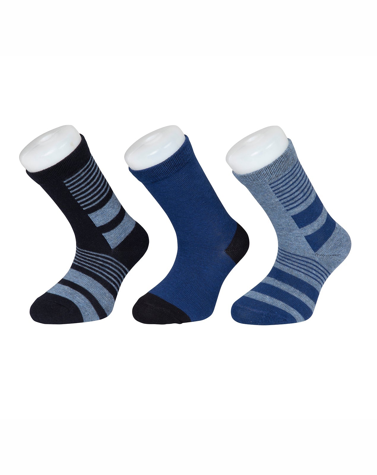 גרבי בנים כותנה לייקרה - 3 זוגות.