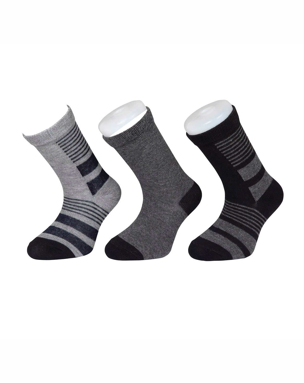 גרבי בנים כותנה לייקרה - 3 זוגות.