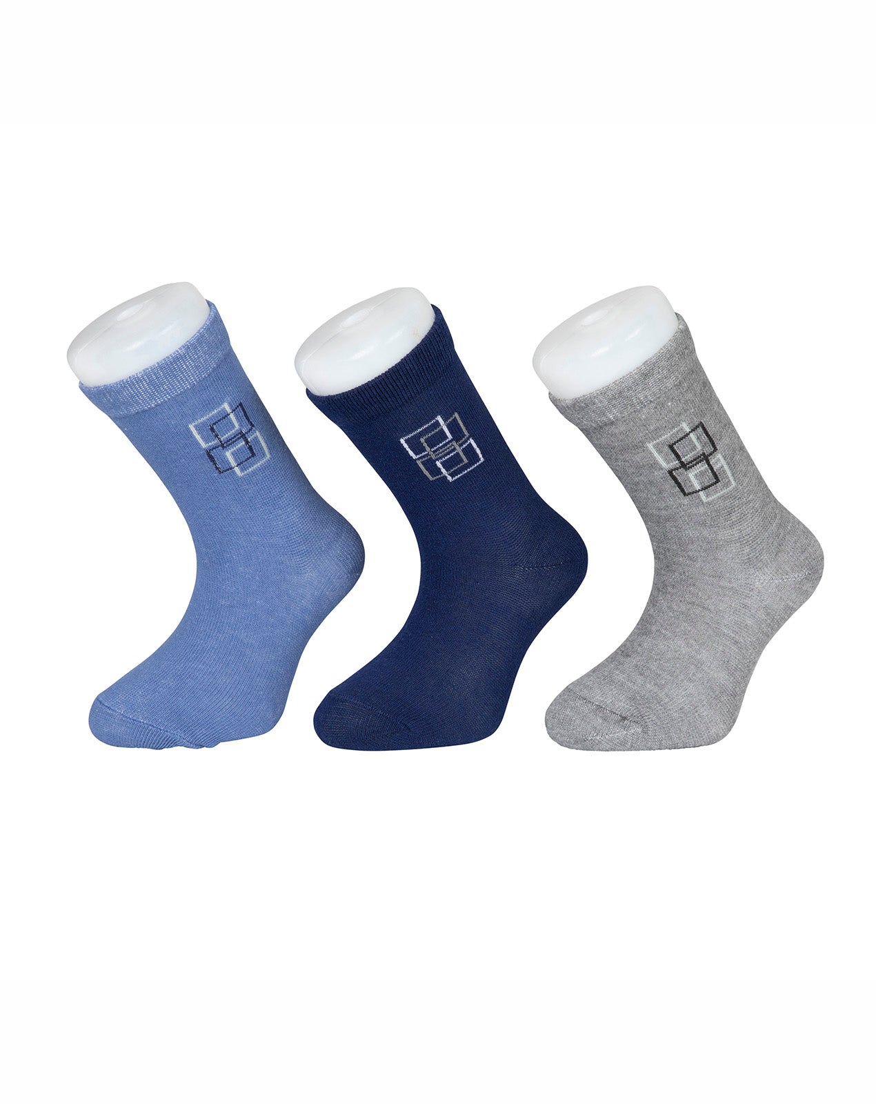 גרבי בנים כותנה לייקרה - 3 זוגות.