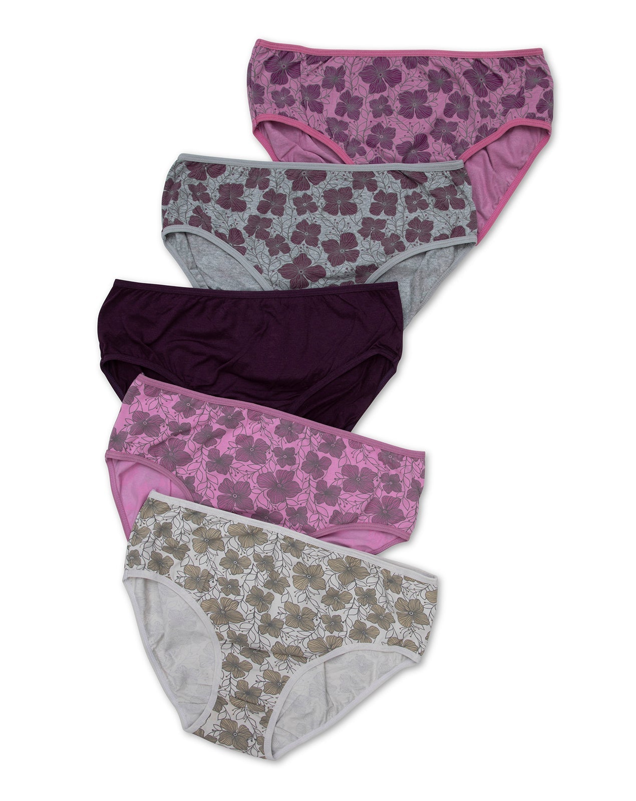 תחתונים כותנה לייקרה - 5 במארז.