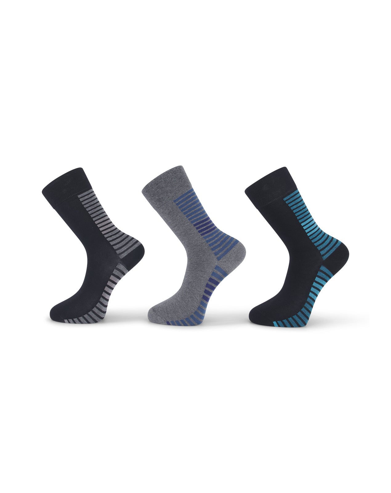 גרבי גבר כותנה סרוקה - 3 במארז.