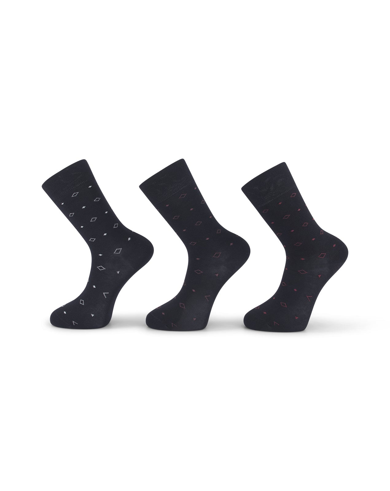 גרבי גבר כותנה סרוקה - 3 במארז.