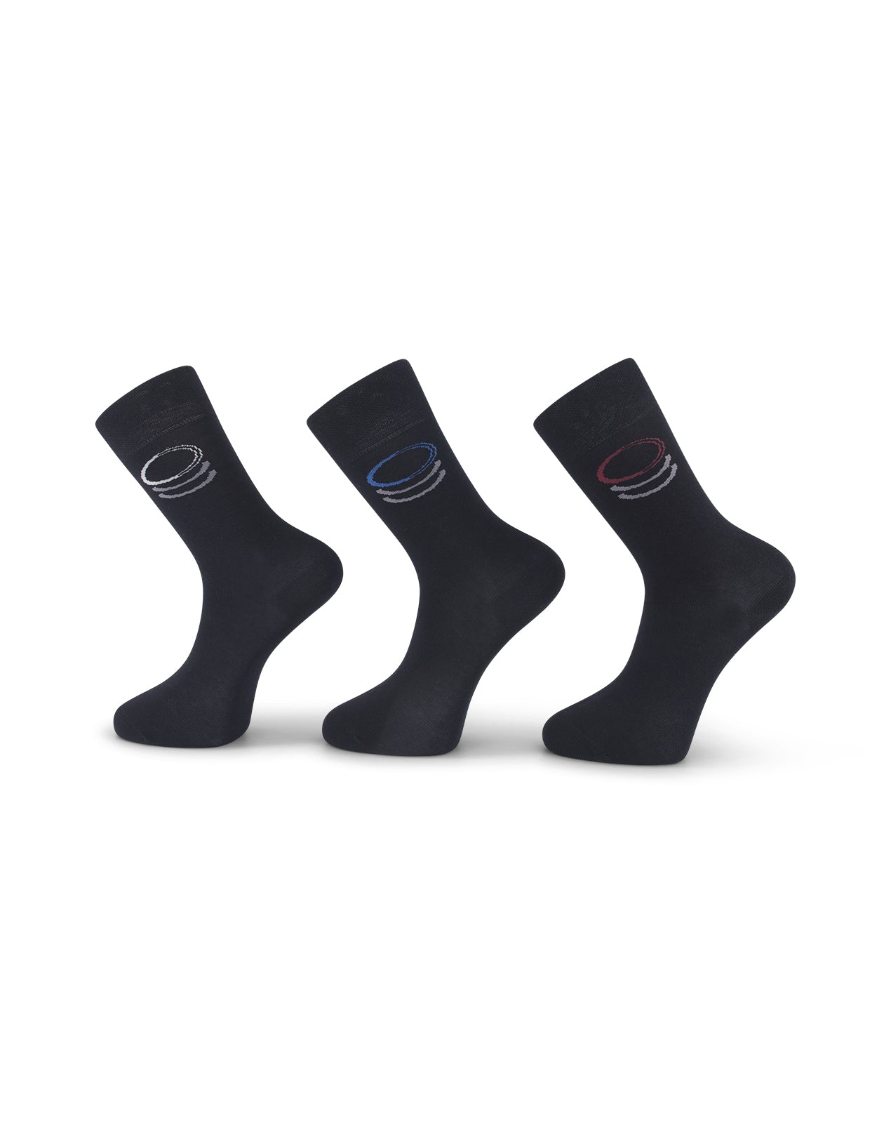 גרבי גבר כותנה סרוקה - 3 במארז.