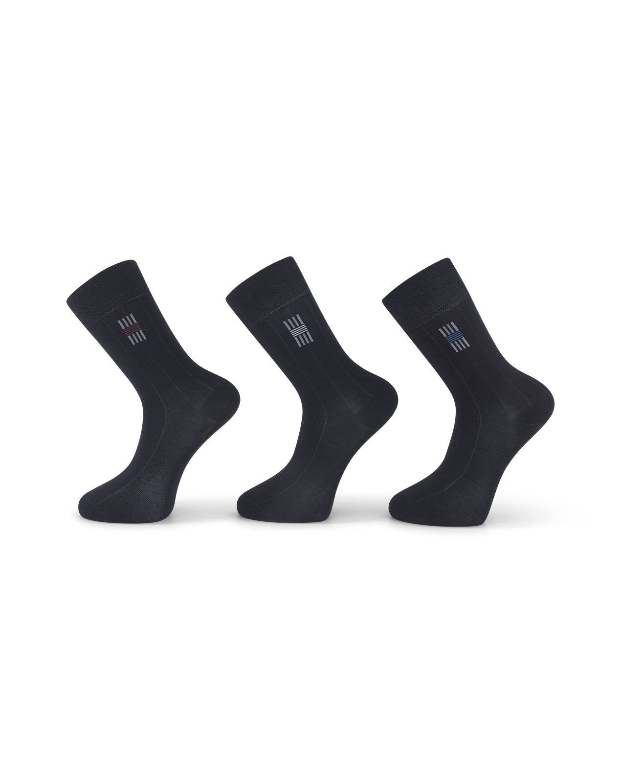 גרבי גבר כותנה סרוקה - 3 במארז.