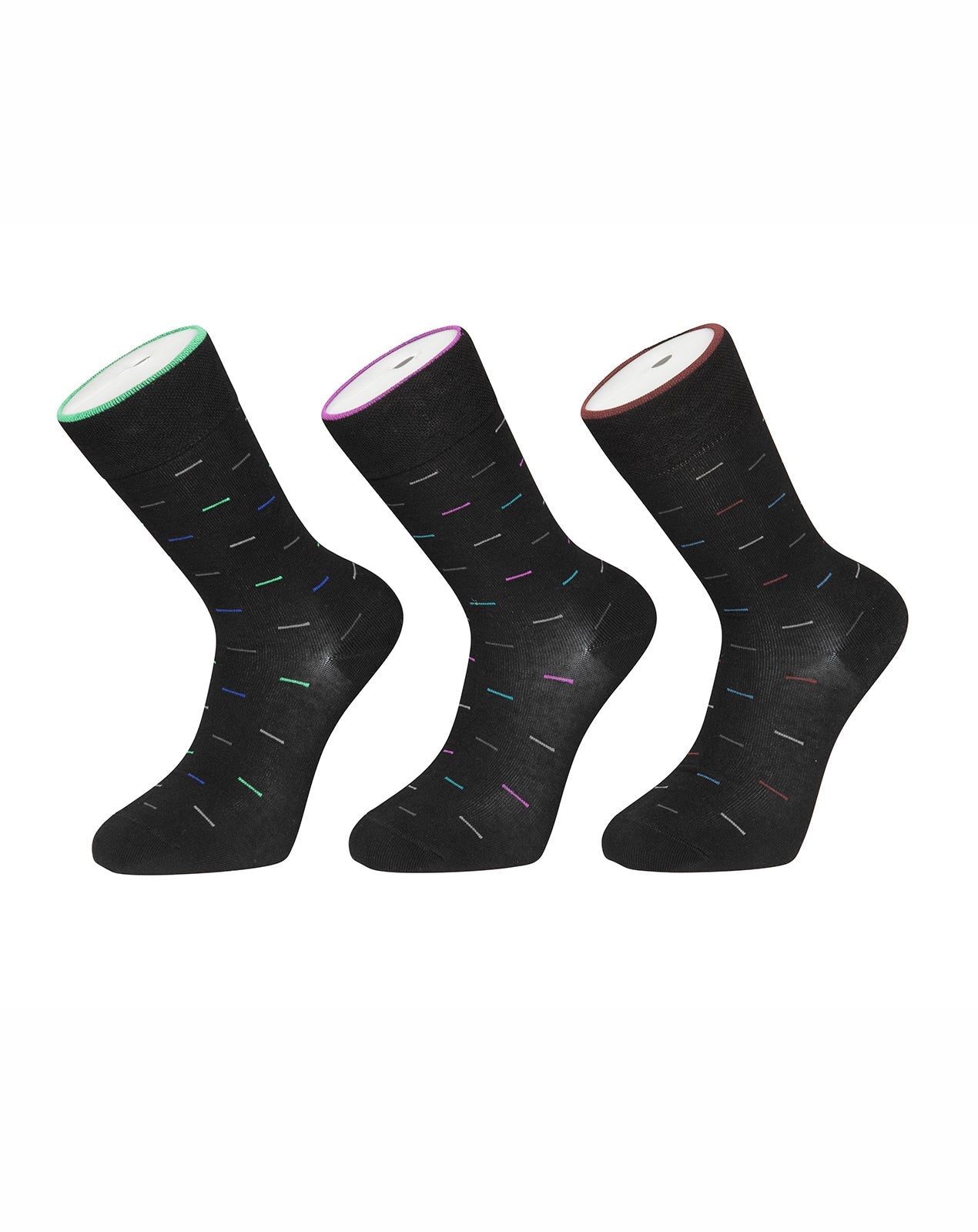 גרבי גבר כותנה סרוקה - 3 במארז - Cosmetix