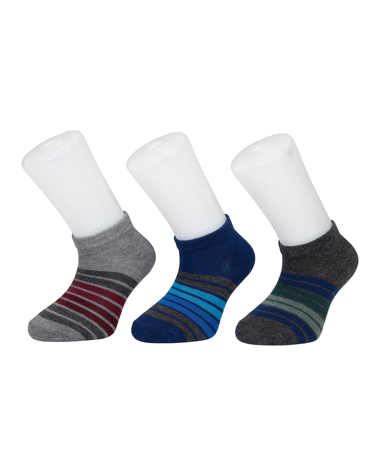 גרבי קרסול כותנה - 3 זוגות.