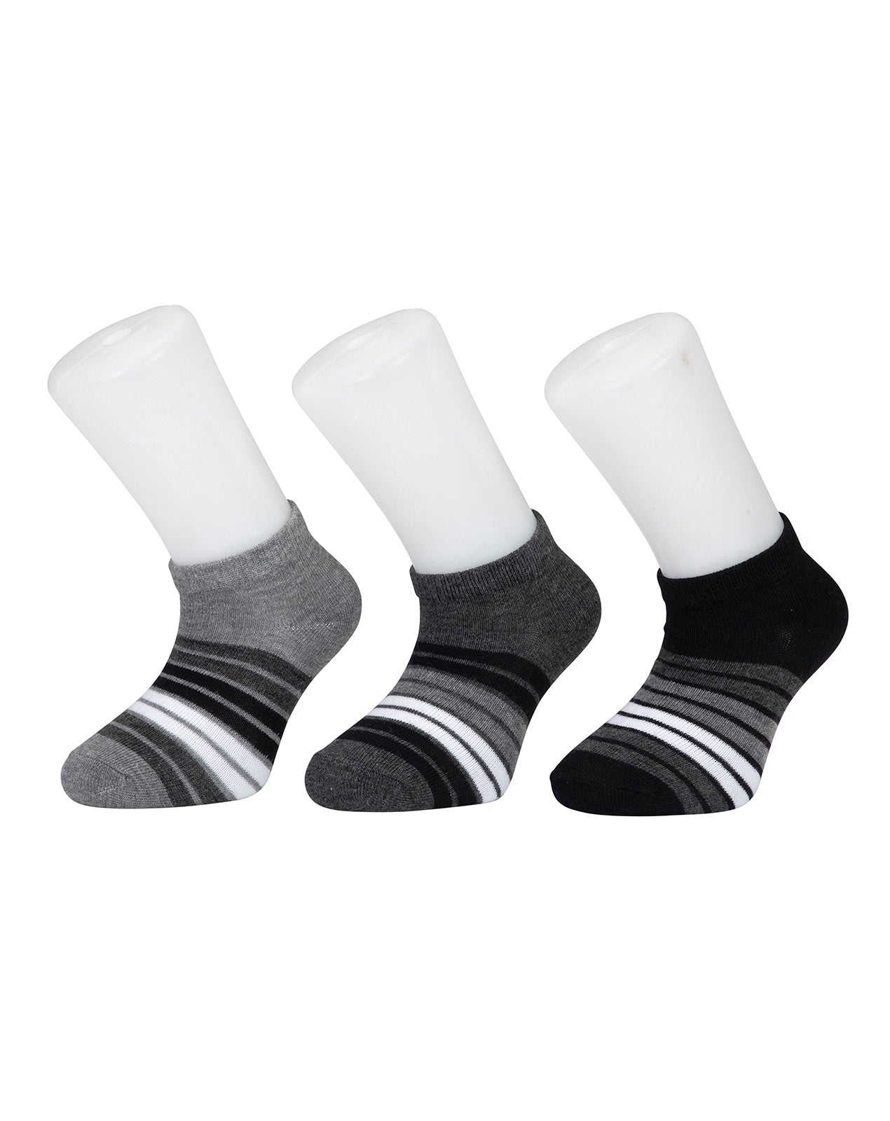 גרבי קרסול כותנה - 3 זוגות.