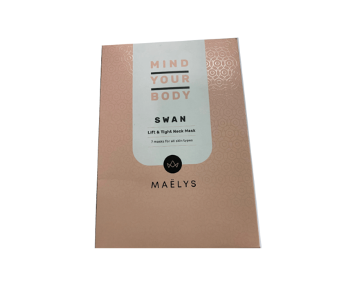 מסכת בד סרום לעור צוואר - מיצוק ולחות 5 יחידות