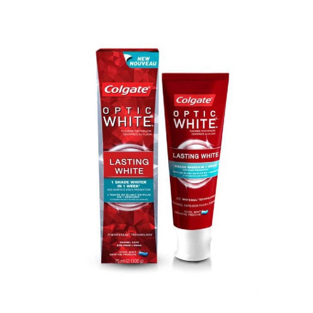 קולגייט אופטיק וויט להבהרת שיניים - גוון 1 לבן תוך שבוע | קולגייט | Colgate אופטיק וויט | Opt.