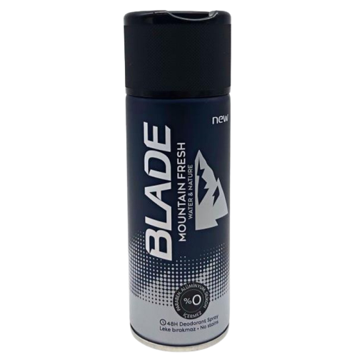 דאודורנט ספריי BLADE רעננות 48 שעות - ללא אלומיניום
