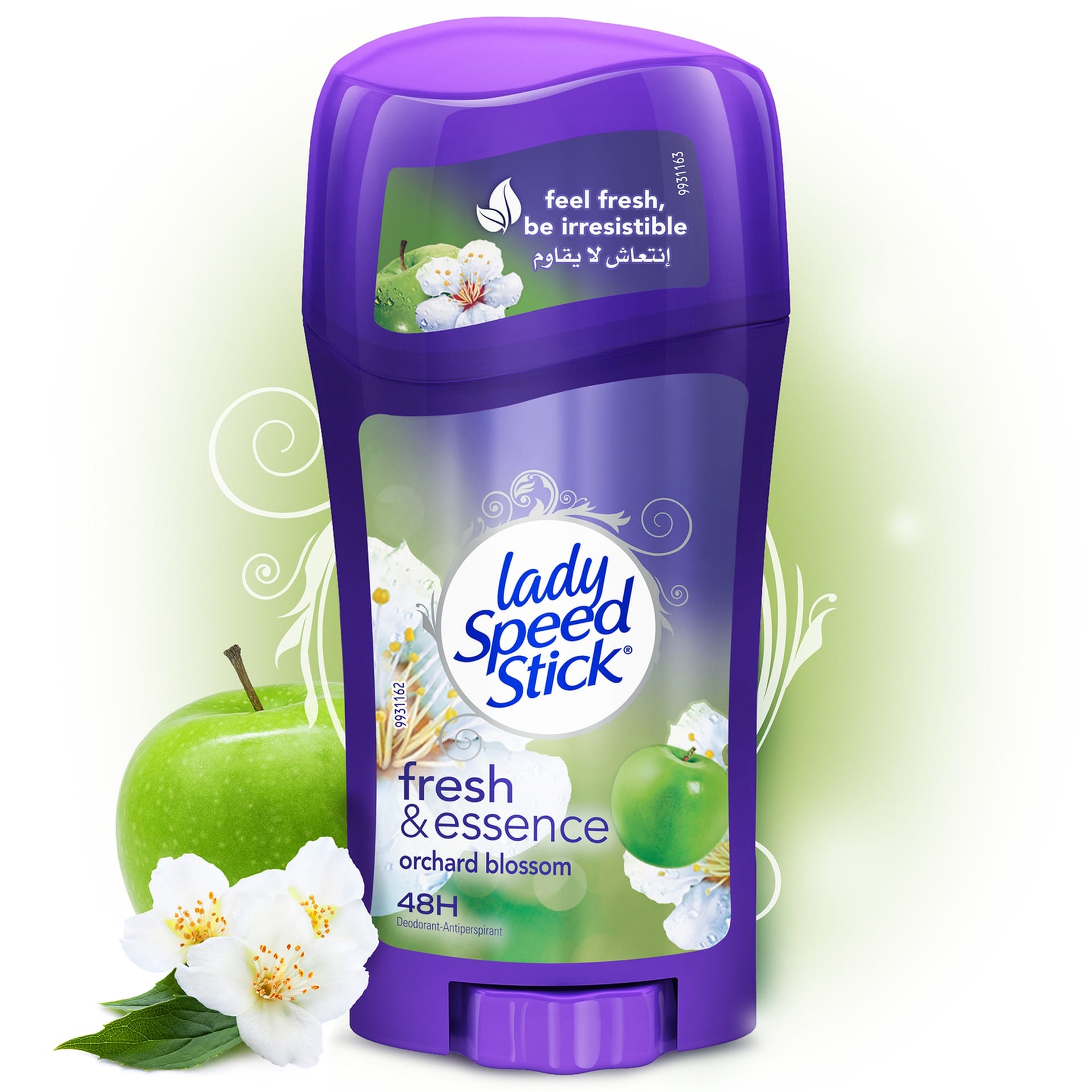Lady Speed Stick | ליידי ספיד סטיק - Fresh & Essence | דאודורנט סטיק בניחוח פריחת הפרדס (65 גרם)
