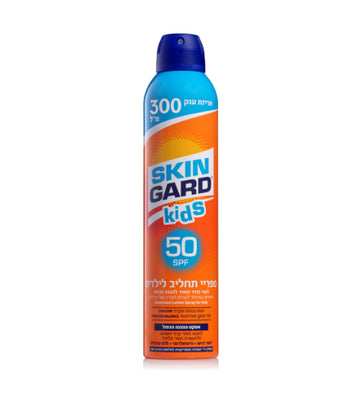 ספריי הגנה שקוף סקין גארד SPF 30 בניחוח אננס ליצ'י 200 מ"ל סדרת טרופיקל סאמר
