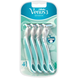 סכיני גילוח לנשים Gillette Venus 3 - 4 יחידות