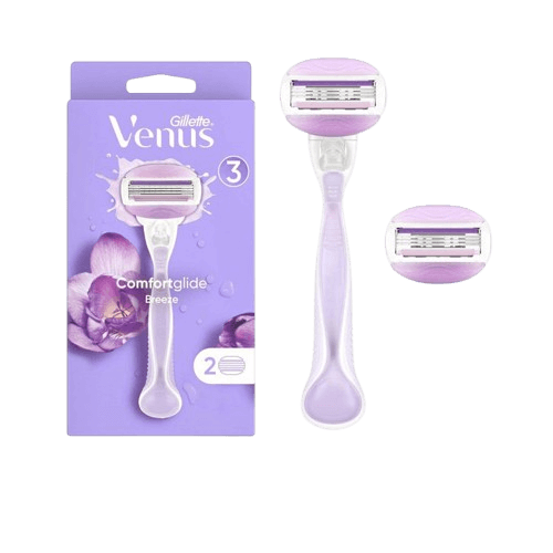 ג'ילט ונוס | סכין גילוח | ידית אחיזה + 2 סכינים