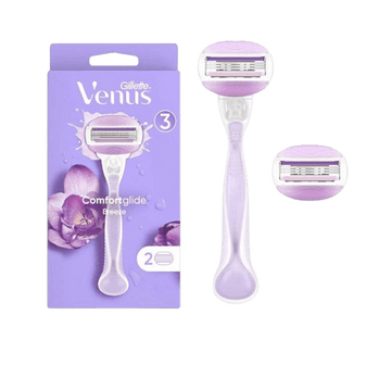 ג'ילט ונוס | סכין גילוח | ידית אחיזה + 2 סכינים