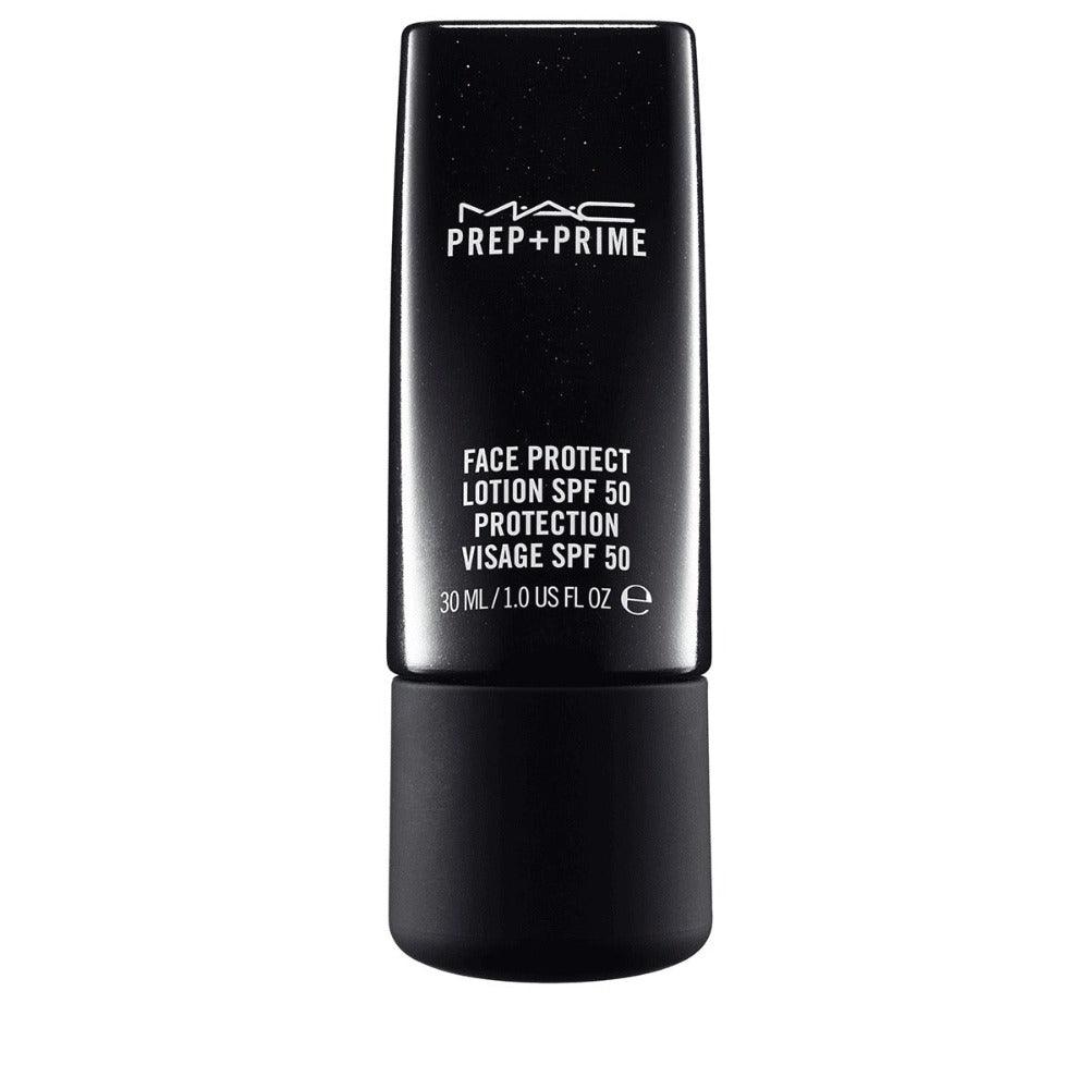 פריימר הגנה M·A·C Prep + Prime Face Protect Lotion SPF 50 למראה עור חלק ומוגן