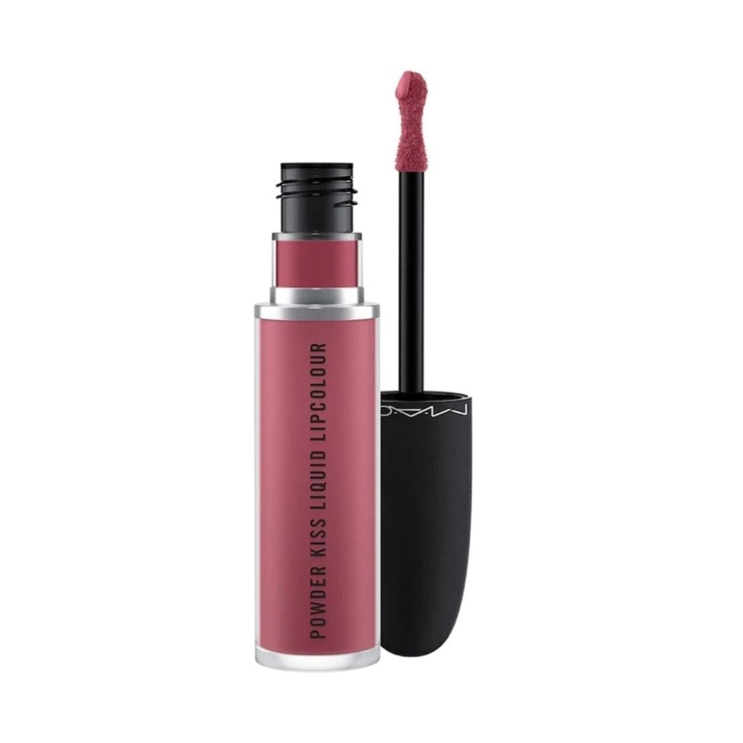 M·A·C Powder Kiss Liquid Lipcolour - שפתון נוזלי בגימור מאט מטושטש ועמידות ל-10 שעות