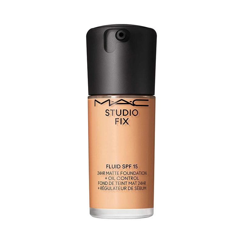 M·A·C Studio Fix Fluid SPF 15 - מייק-אפ עמיד ל-24 שעות בגימור מאט רך ושליטה בשומן
