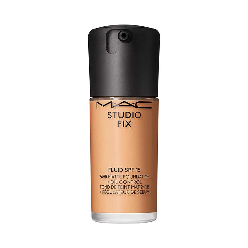 M·A·C Studio Fix Fluid SPF 15 - מייק-אפ עמיד ל-24 שעות בגימור מאט רך ושליטה בשומן