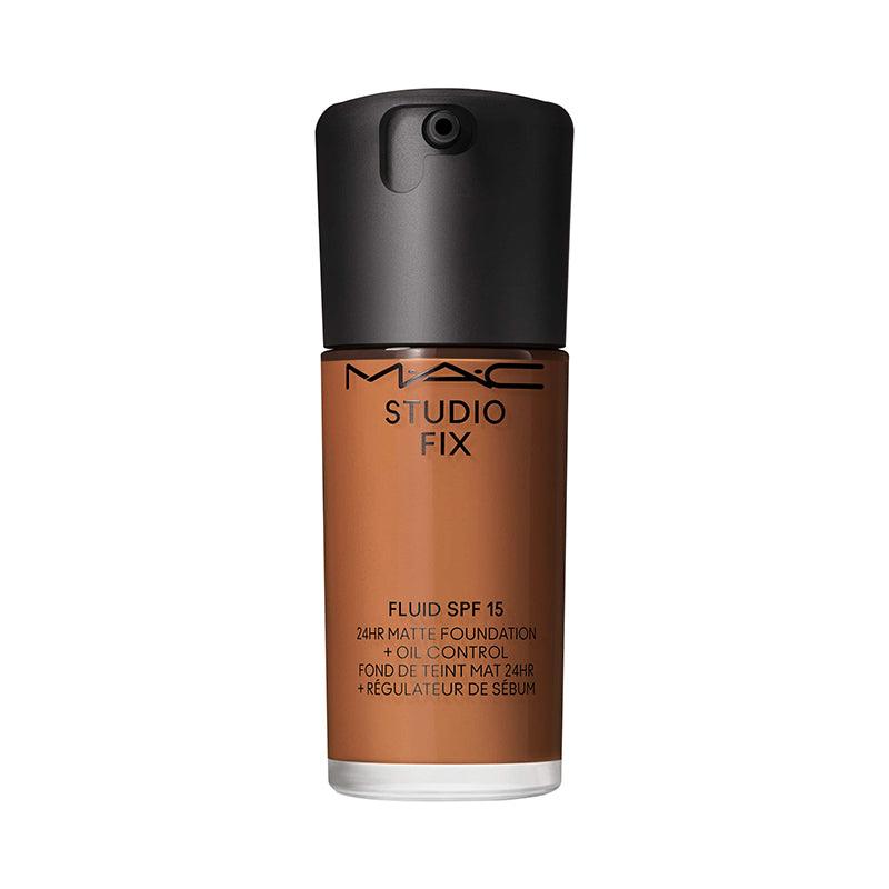 M·A·C Studio Fix Fluid SPF 15 - מייק-אפ עמיד ל-24 שעות בגימור מאט רך ושליטה בשומן