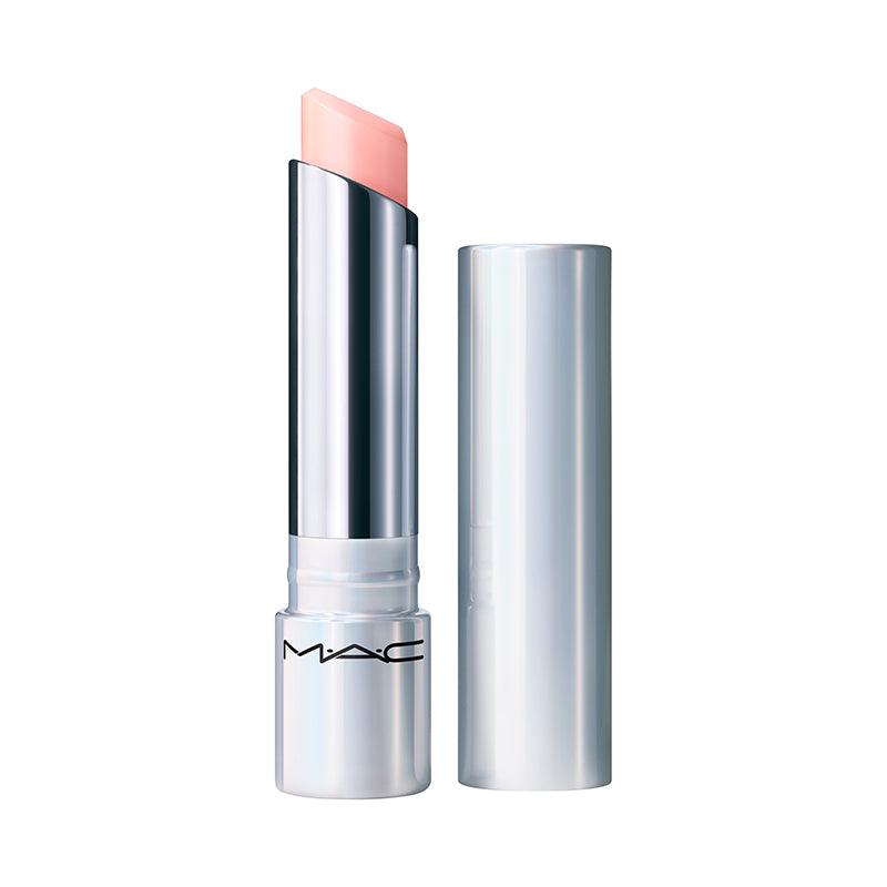 M·A·C Glow Play Lip Balm באלם שפתיים לחותי בעל גוון שקוף וזוהר ל-24 שעות של הזנה