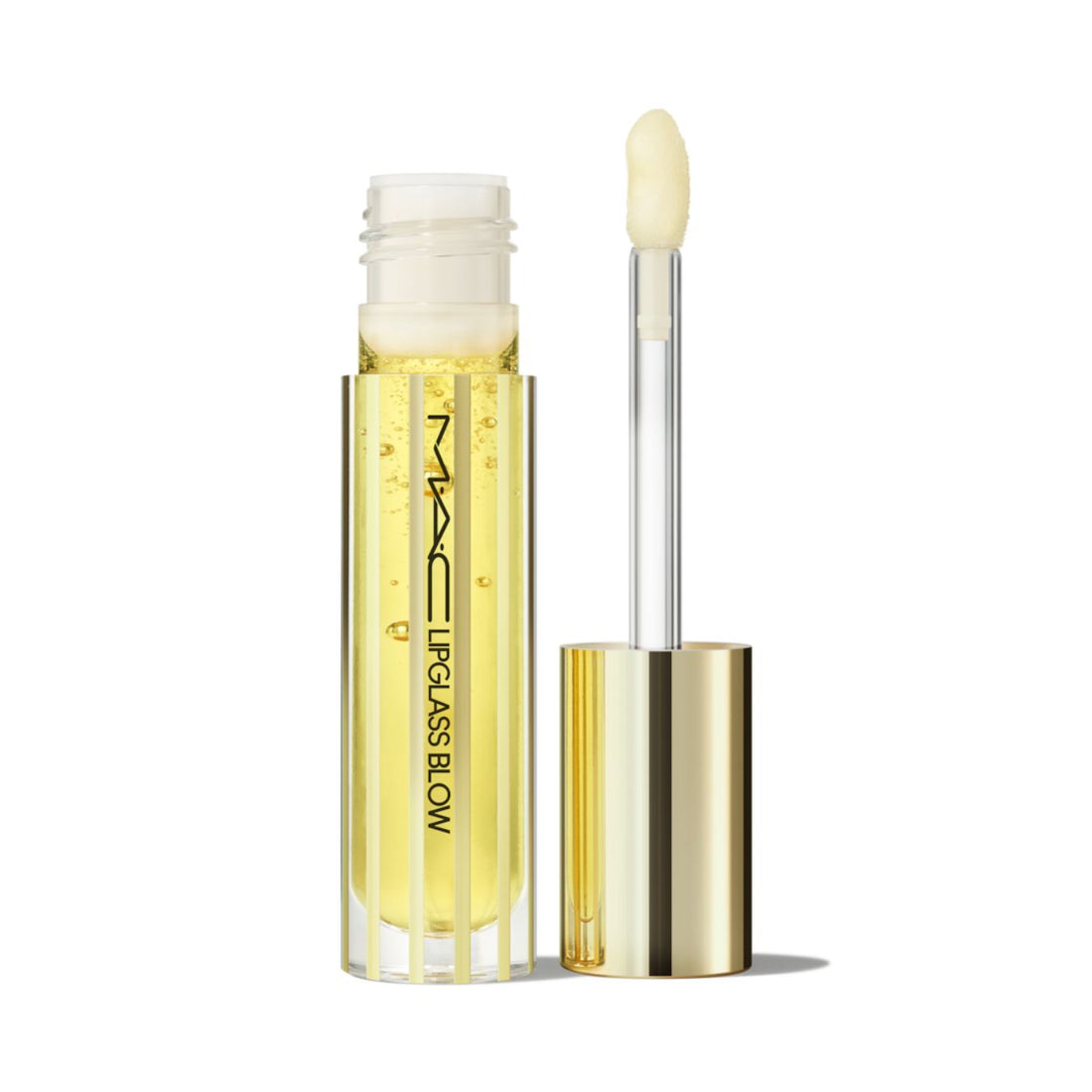 שמן גלוס מנפח שפתיים M·A·C Lipglass Blow Plumping Oil בגוון Ginger Zinger למראה מלא וזוהר