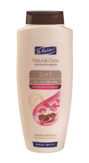 בושם שמפו ומרכך לשיער רגיל עם לחות - 400 מ"ל |  מבית nan - מקורי ב-Cosmetix