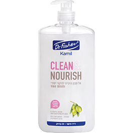 בושם אל-סבון היגייני לידיים ולגוף עם ויטמין E ושמן זית - 500 מ"ל |  מבית ד"ר פישר | Dr. Fischer - מקורי ב-Cosmetix
