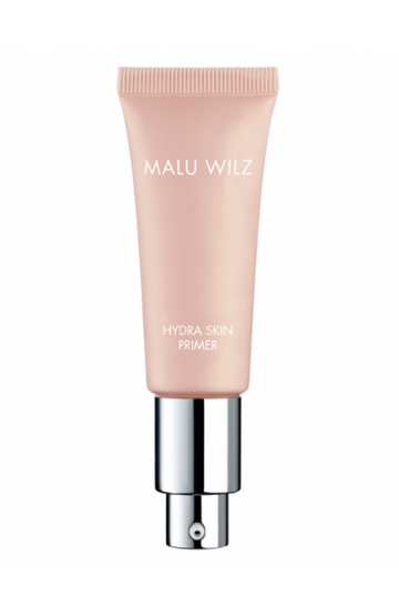 Malu Wilz Hydra Skin Primer hydrating face base with 80 percent water content and light-reflecting pigments