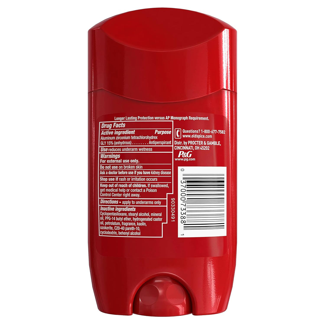 דאודורנט סטיק אולד ספייס קפטן Old Spice Captain הגנה 48 שעות מזיעה וריח 50 מ"ל