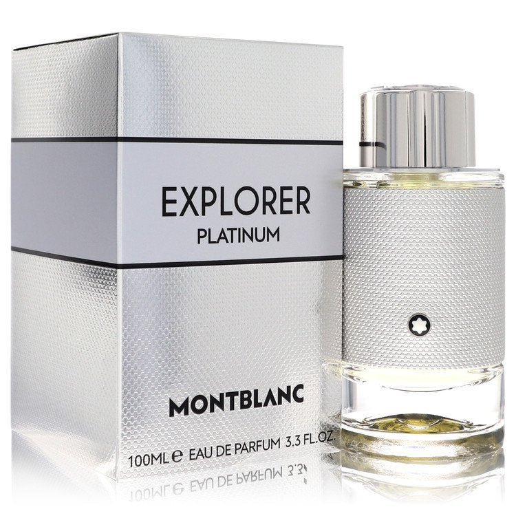 Montblanc Explorer Platinum Eau De Parfum Spray By Mont Blanc | משלוח חינם לבית ♕ | קומסטיקס ייבוא מקביל