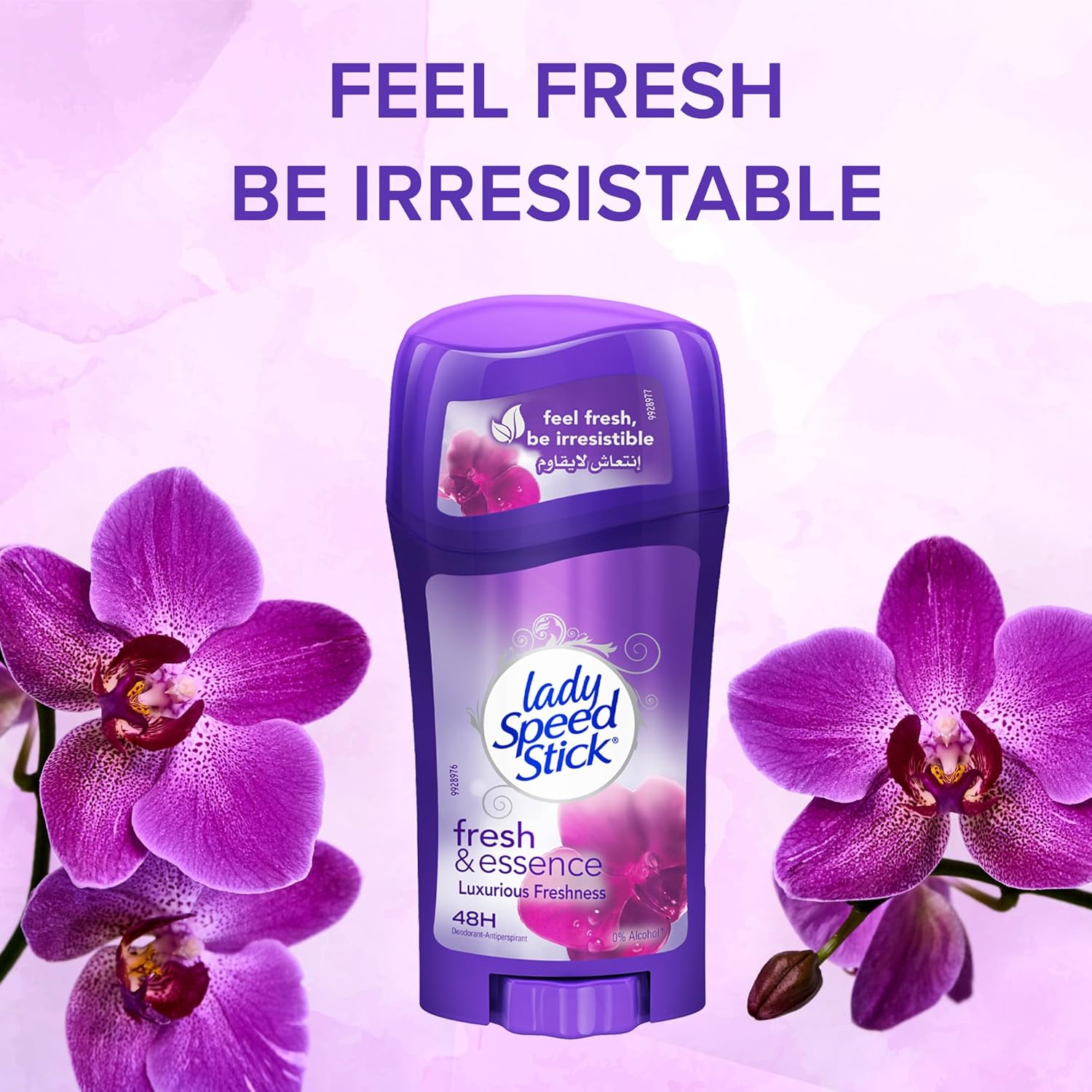 Lady Speed Stick | ליידי ספיד סטיק - Fresh & Essence | דאודורנט סטיק בניחוח פרזיה פראית (65 גרם)