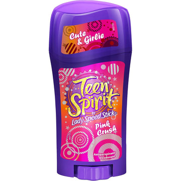 Lady Speed Stick | ליידי ספיד סטיק - Teen Spirit Pink Crush | דאודורנט סטיק נערות קראש ורוד (65 גרם)
