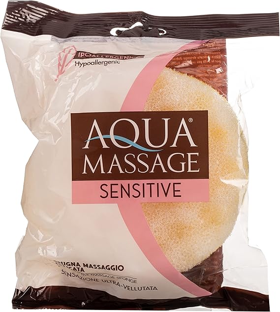 AQUA MASSAGE SENSITIVE - כפפת מסאז' היפואלרגנית לעור רגיש