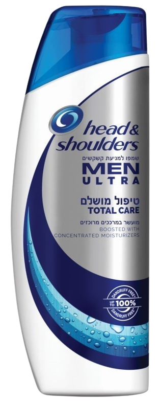 הד אנד שולדרס | שמפו אולטרה לגברים עם לחות 400 מ"ל