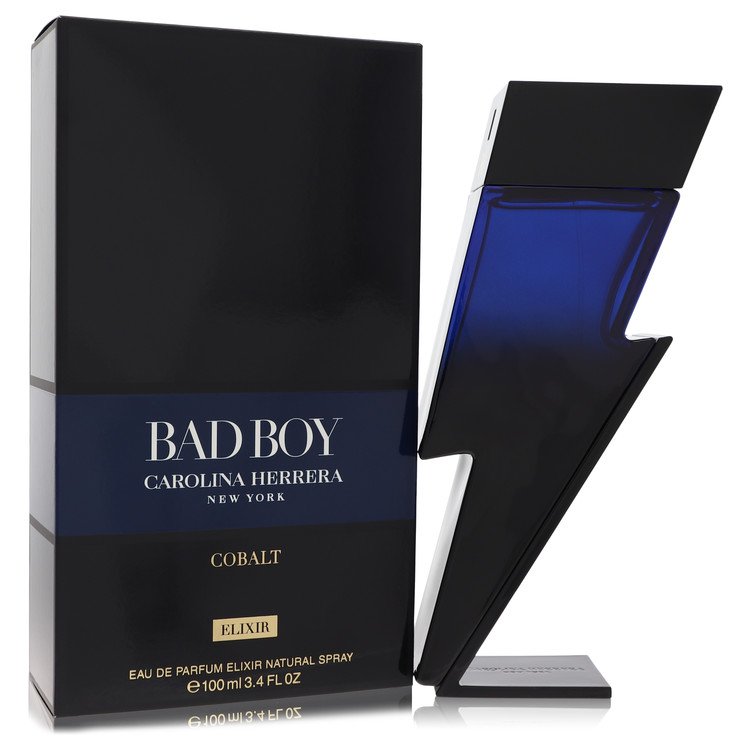Bad Boy Cobalt Elixir Eau De Parfum Spray By Carolina Herrera | משלוח חינם לבית ♕ | קומסטיקס ייבוא מקביל