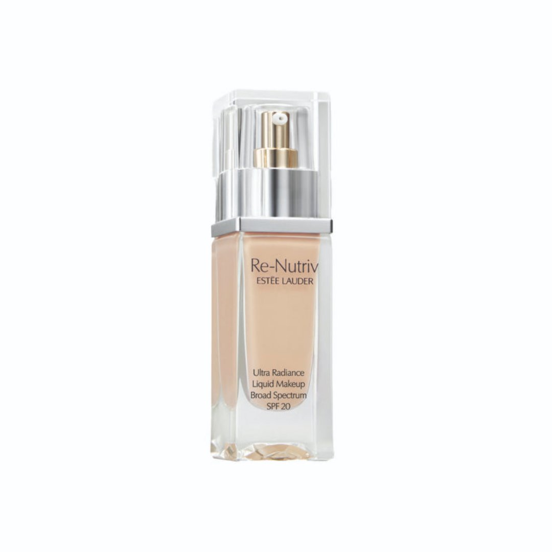 Estée Lauder Re-Nutriv Ultra Radiance Liquid Makeup SPF 20 - מייק-אפ סרום יוקרתי למראה עור אחיד, זוהר ומוגן