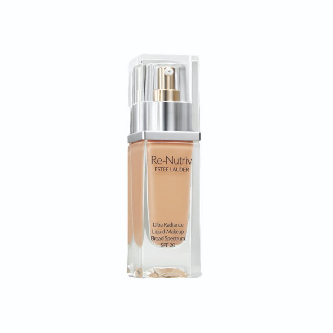 Estée Lauder Re-Nutriv Ultra Radiance Liquid Makeup SPF 20 - מייק-אפ סרום יוקרתי למראה עור אחיד, זוהר ומוגן
