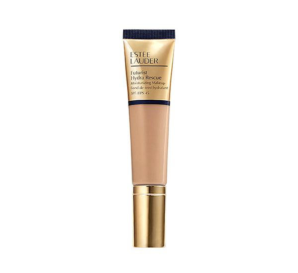 Estée Lauder Futurist Hydra Rescue SPF 45 - מייק-אפ מטפח לכיסוי מושלם וזוהר ל-12 שעות