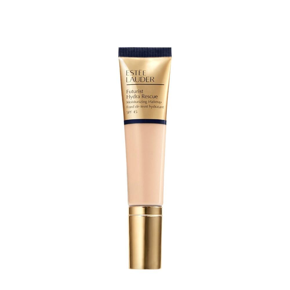 Estée Lauder Futurist Hydra Rescue SPF 45 - מייק-אפ מטפח לכיסוי מושלם וזוהר ל-12 שעות