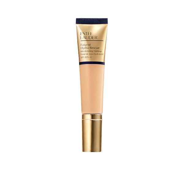 Estée Lauder Futurist Hydra Rescue SPF 45 - מייק-אפ מטפח לכיסוי מושלם וזוהר ל-12 שעות